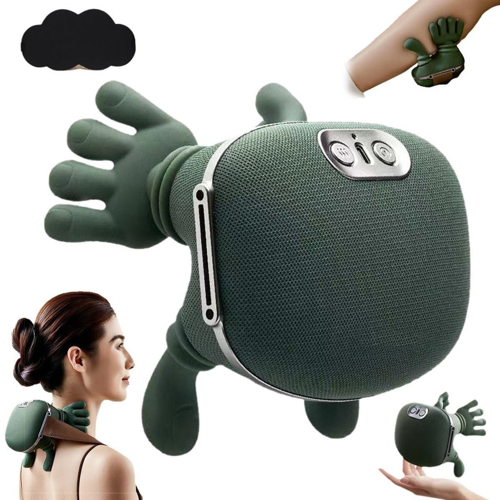 Neck Pain Relief Massager (Heat + Deep Tissue)